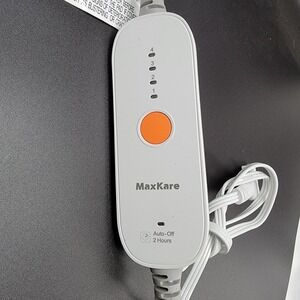 MaxKare AK-01E Heating Pad 4-Prong Controller Remote Control EUC Tested